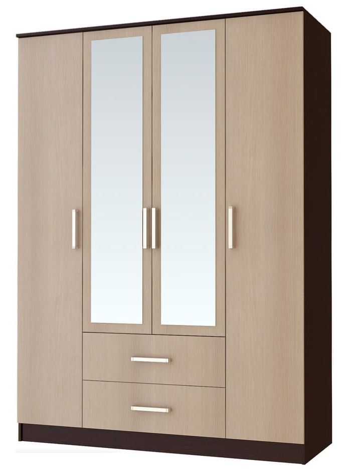 Фото Шкаф Фиеста (160) четырехдверный от производителя БТС  в Нижнегорске по цене 15 590 ₽