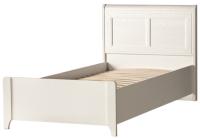 Кровать односпальная Белла 249 (СМ 90х200) с основанием ( 90х200 , ЛДСП/МДФ , белый-ясень белый , без подъемного мех. , без ящиков , без матраса (Яна) ) в Нижнегорске от производителя 
