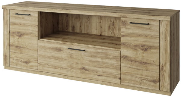 Фото Тумба RTV 2D1SN B Дорсет (Doorset) от производителя Анрэкс в Нижнегорске по цене 15 950 ₽