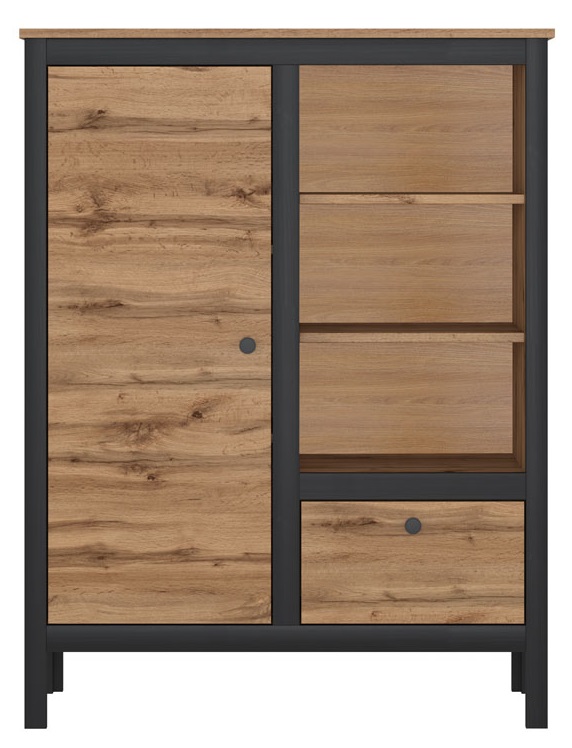 Фото Шкаф Loft REG1D1S/90 от производителя Black Red White (БРВ) в Нижнегорске по цене 16 360 ₽