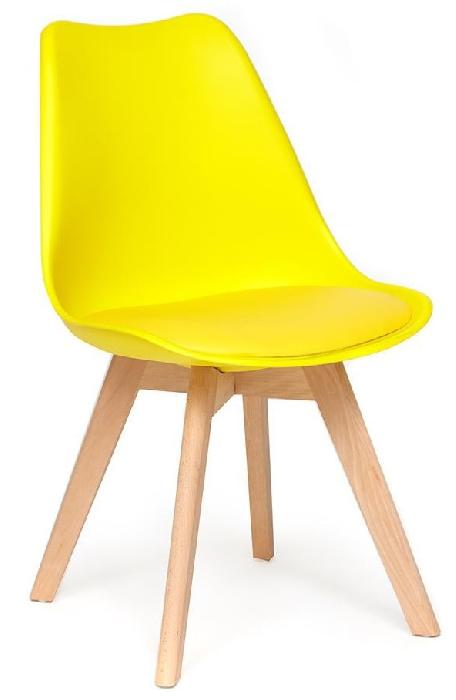 Стул Тюлип (Tulip) 73 ( Обивка стула:пластик, бук, желтый (Tetchair) ) Стул Тюлип (Tulip) 73 ( Обивка стула:пластик, бук, желтый (Tetchair) )