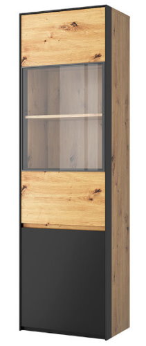 Фото Шкаф с витриной 1V1D Боско (Bosco) от производителя Анрэкс в Нижнегорске по цене 27 190 ₽