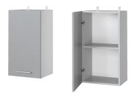 Кухня Монс шкаф навесной А-940 (белый, графит,(Леко)) в Нижнегорске от производителя 