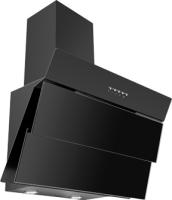 Вытяжка наклонная Slavia 160 (600х365хh660(840)) (Материал Металл/Стекло , Цвет Черный/Черный) в Нижнегорске от производителя в интернет магазине Планета Комфорта Вытяжка наклонная Slavia 160 (600х365хh660(840)) (Материал Металл/Стекло , Цвет Черный/Черный) в Нижнегорске от производителя
