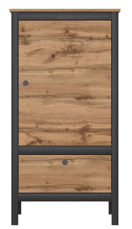 Фото Шкаф Loft REG1D1S/60 от производителя Black Red White (БРВ) в Нижнегорске по цене 12 940 ₽