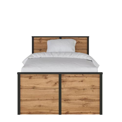 Фото Кровать односпальная Loft LOZ120x200 (СМ 120х200) с основанием от производителя Black Red White (БРВ) в Нижнегорске по цене 15 910 ₽