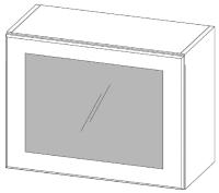 Фото kukhonnye-shkafy-so-steklom кухня венеция шкаф навесной шг600с (45,6) производитель SV-мебель