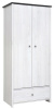 Фото Шкаф Порто SZF2D1S (89) двухдверный от производителя Black Red White (БРВ) в Нижнегорске по цене 20&nbsp;080 ₽