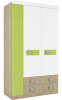 Фото Шкаф Стиль 25 (115) трехдверный от производителя Аквилон в Нижнегорске по цене 46&nbsp;610 ₽
