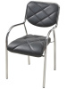 Фото Стул для посетителя Боско (хром) от производителя Фабрикант в Нижнегорске по цене 9&nbsp;070 ₽