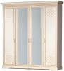 Фото Шкаф Парма 814 (207) четырехдверный от производителя Яна в Нижнегорске по цене 89&nbsp;970 ₽