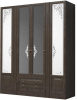 Фото Шкаф Ева-11 (181) четырехдверный от производителя Марибель в Нижнегорске по цене 55&nbsp;880 ₽