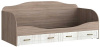 Фото Кровать односпальная с ящиками Афина (СМ 90х200) без основания от производителя Мебель Маркет в Нижнегорске по цене 21&nbsp;910 ₽