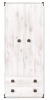 Фото Шкаф Индиана JSZFN2D2S (80) двухдверный (с полками) от производителя Black Red White (БРВ) в Нижнегорске по цене 28&nbsp;400 ₽