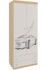 Фото Шкаф комбинированный Форсаж двухстворчатый с ящиками МKF-01 от производителя Мебельсон в Нижнегорске по цене 10&nbsp;300 ₽