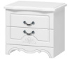 Фото Тумба прикроватная Лотос белый от производителя Браво-мебель в Нижнегорске по цене 6&nbsp;320 ₽