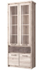 Фото Шкаф с витриной 2V2D1S Джаз (Jazz) от производителя Анрэкс в Нижнегорске по цене 26&nbsp;310 ₽