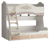 Фото Кровать двухъярусная Алиса (СМ 80х190) от производителя Мебельсон в Нижнегорске по цене 37&nbsp;170 ₽