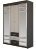 Фото Шкаф-купе Юнона комби (2 двери) от производителя Горизонт в Нижнегорске по цене 26&nbsp;750 ₽