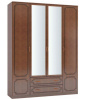 Фото Шкаф Лакированный ШР-4 (164) с зеркалом четырехдверный от производителя Браво-мебель в Нижнегорске по цене 48&nbsp;970 ₽