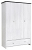 Фото Шкаф Порто SZF3D2S (129) трехдверный от производителя Black Red White (БРВ) в Нижнегорске по цене 30&nbsp;340 ₽