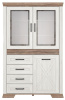 Фото Шкаф Marselle REG2W1D4S от производителя Black Red White (БРВ) в Нижнегорске по цене 46&nbsp;690 ₽